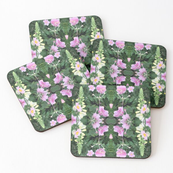 Item preview, Divine Botanical - Lemon Foxglove and Delicate Pink Flower Fusion designed and sold by RoseAromas.