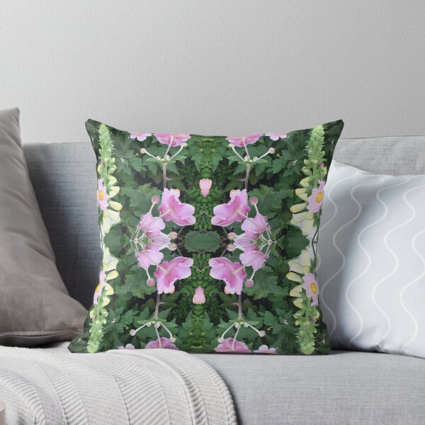 Item preview, Divine Botanical - Lemon Foxglove and Delicate Pink Flower Fusion designed and sold by RoseAromas.