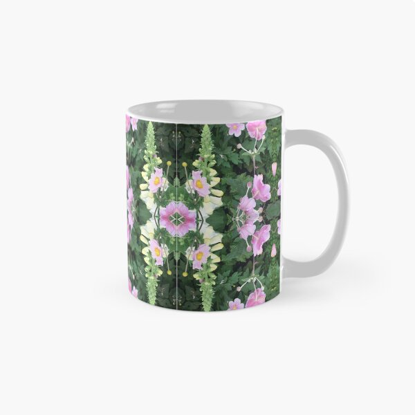 Item preview, Divine Botanical - Lemon Foxglove and Delicate Pink Flower Fusion designed and sold by RoseAromas.