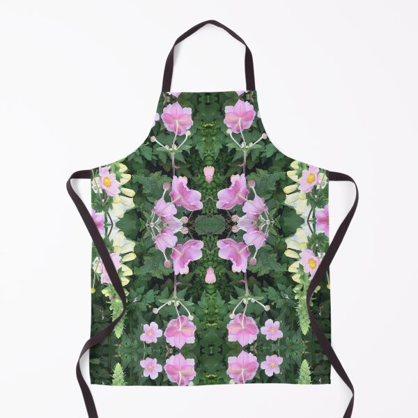 Item preview, Divine Botanical - Lemon Foxglove and Delicate Pink Flower Fusion designed and sold by RoseAromas.