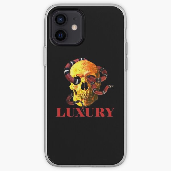 GOLD SKULL iPhone Soft Case