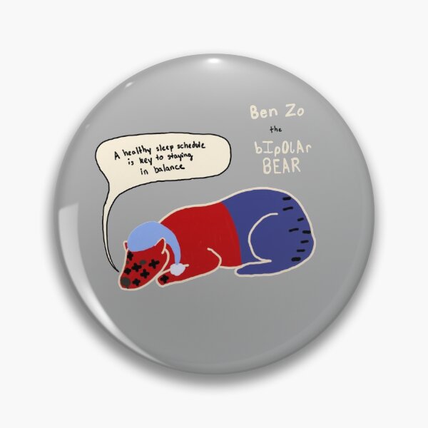 Item preview, Bipolar bear on sleep hygiene designed and sold by ksail.