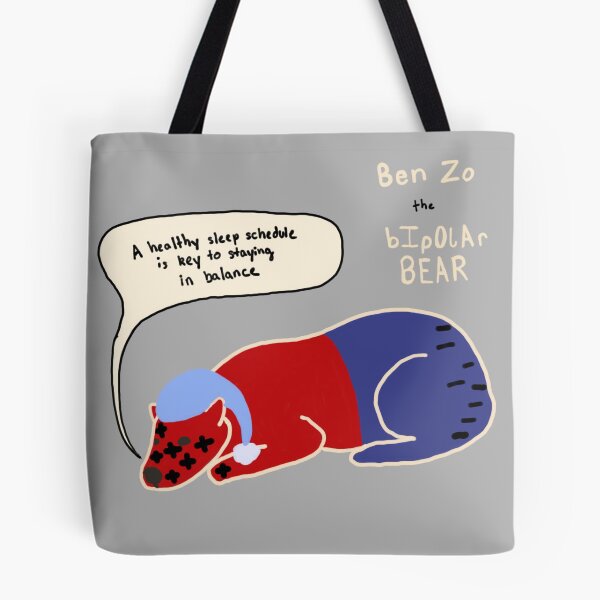 Item preview, Bipolar bear on sleep hygiene designed and sold by ksail.