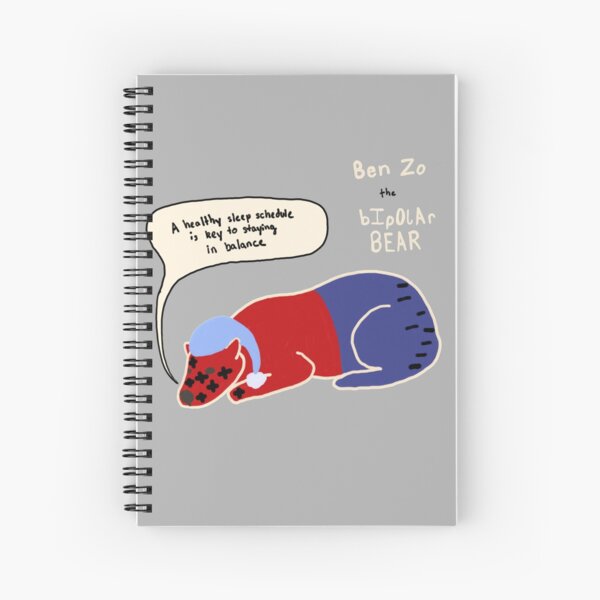 Item preview, Bipolar bear on sleep hygiene designed and sold by ksail.
