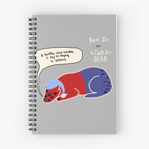 Item preview, Bipolar bear on sleep hygiene designed and sold by ksail.
