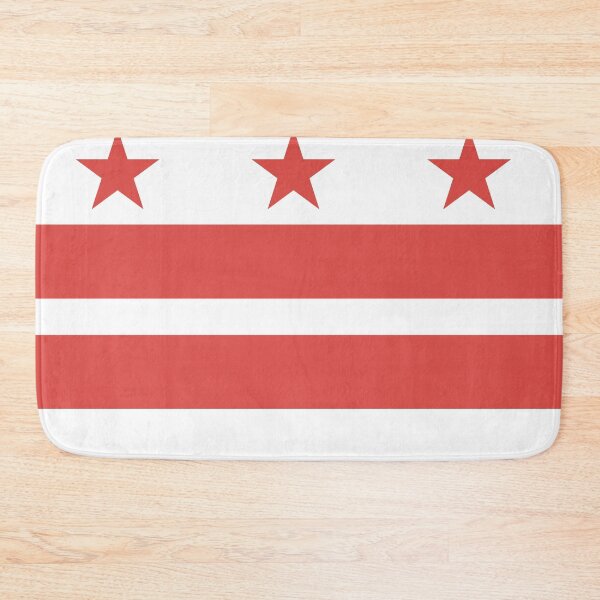 Aperçu de l'œuvre Drapeau du District de Columbia créée et vendue par flagswag.