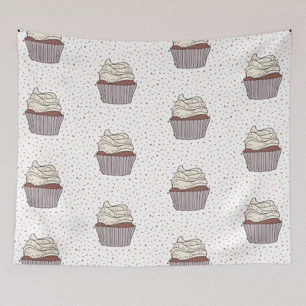 Item preview, Cupcake and Sprinkles - Chocolate and Cream Cupcake designed and sold by DesignLabMedia.