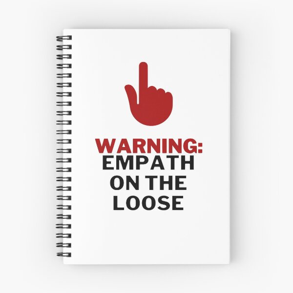 Item preview, WARNING: EMPATH ON THE LOOSE (funny) designed and sold by WithAngela.