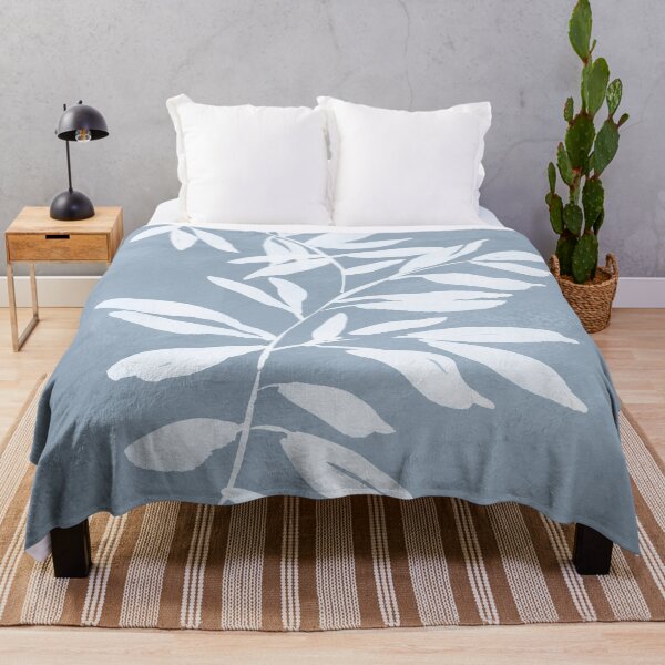 Item preview, blue botanical designed and sold by StudioArtNew.