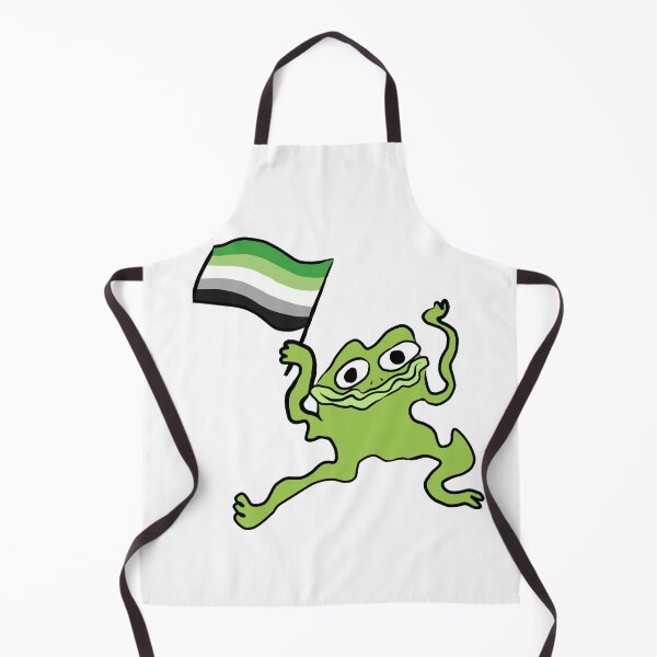 Artikelvorschau, Aromantic Pride Froggy entworfen und verkauft von Josie Richey.
