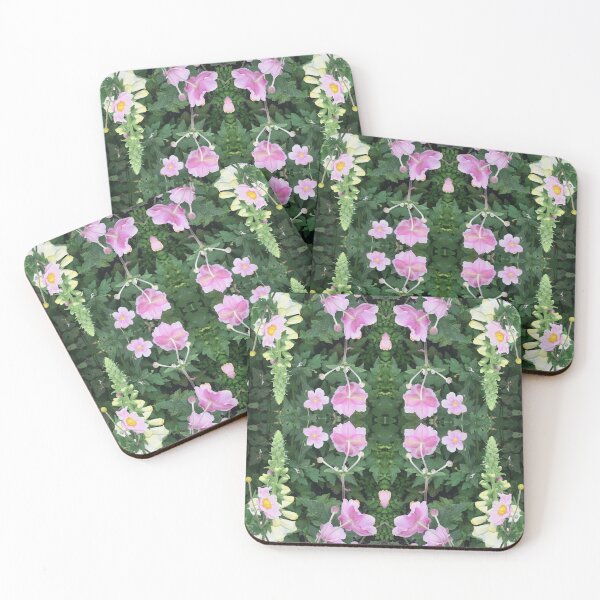 Item preview, Divine Botanical - Lemon Foxglove and Delicate Pink Flower Fusion designed and sold by RoseAromas.