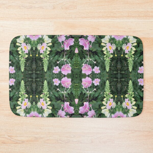 Item preview, Divine Botanical - Lemon Foxglove and Delicate Pink Flower Fusion designed and sold by RoseAromas.