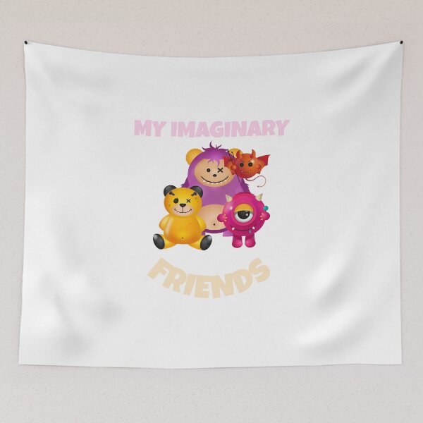 Item preview, My Imaginary Friends Kids Design designed and sold by boopsblunt.