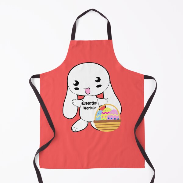 Item preview, Cute Easter Bunny Essential Worker designed and sold by WhimsicaliTee.
