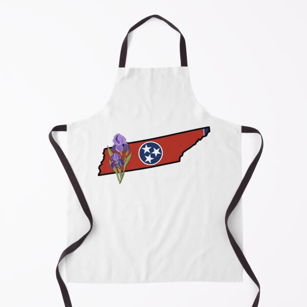 Item preview, State of Tennessee Flag with State Flower Iris 3 designed and sold by Gsallicat.