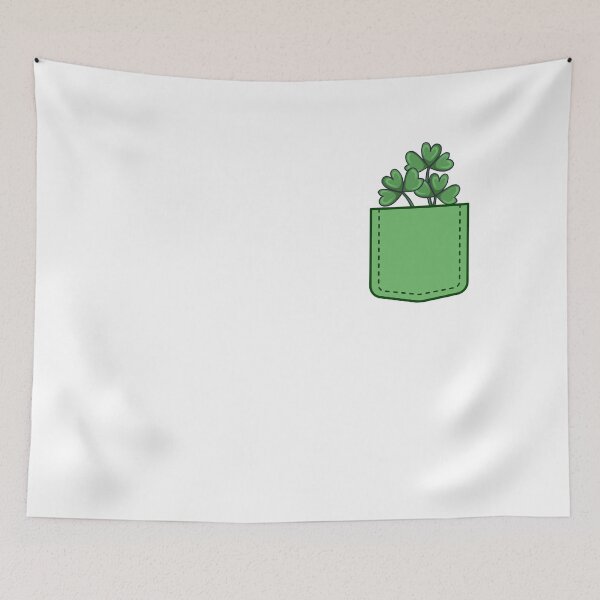 Item preview, Lucky Clovers in Green Pocket designed and sold by RKA-Products.