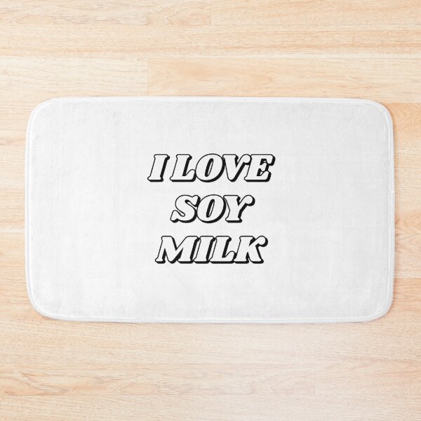 Item preview, I love soy milk - non dairy designed and sold by Inspirationmotivation.