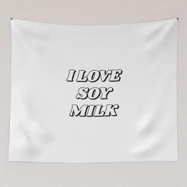 Item preview, I love soy milk - non dairy designed and sold by Inspirationmotivation.