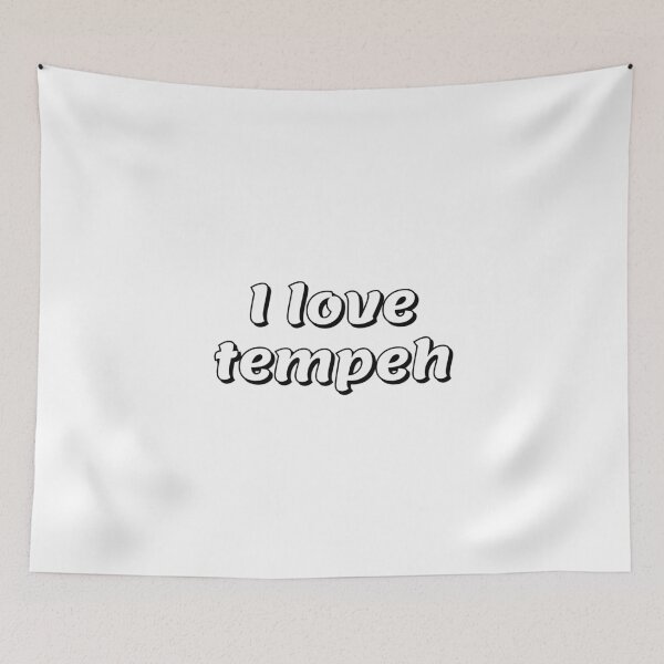 Item preview, I love tempeh designed and sold by Inspirationmotivation.