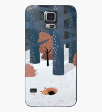 Schlafen im Wald Hülle & Klebefolie für Samsung Galaxy