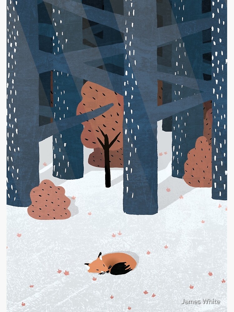 Thumbnail 3 of 3, Journal, Asleep in the Woods designed and sold by lintho.