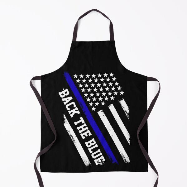 Item preview, Back the Blue Thin Blue Line American Flag Police Support designed and sold by BaseStore.