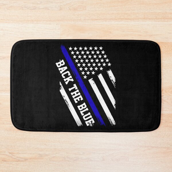 Item preview, Back the Blue Thin Blue Line American Flag Police Support designed and sold by BaseStore.