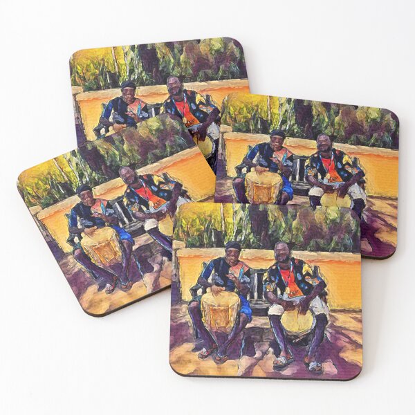 Item preview, African Brothers Playing the Rhythm of Life designed and sold by MugsNstuff Live Love Create!.
