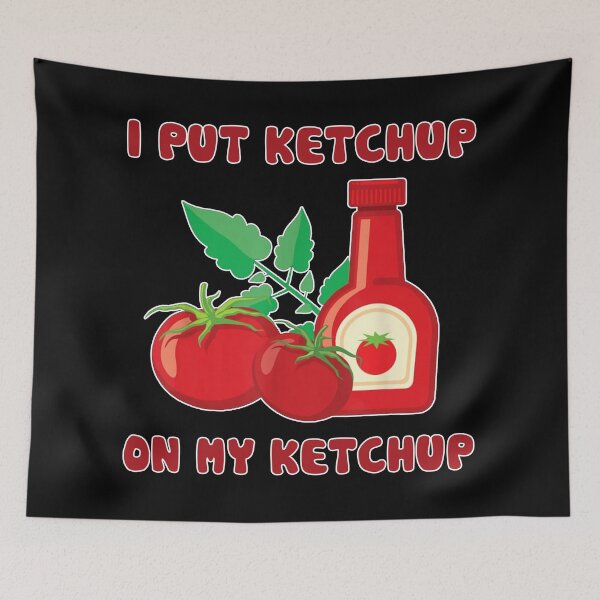 Item preview, I Put Ketchup On My Ketchup Vintage Retro Shirt designed and sold by Skechers7654.