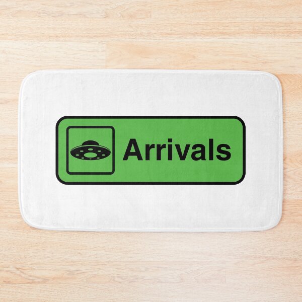 Item preview, Alien Arrivals Airport Sign designed and sold by fromthereco.