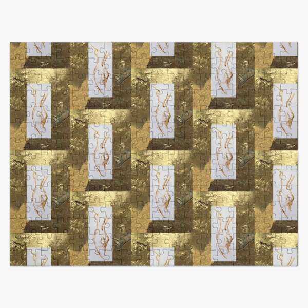 golden girl Jigsaw Puzzle