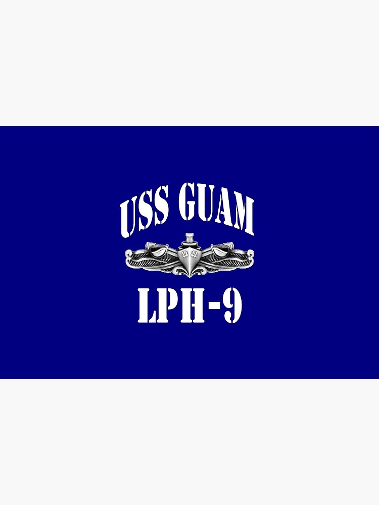 Disover USS GUAM (LPH-9) SHIP'S STORE Bath Mat