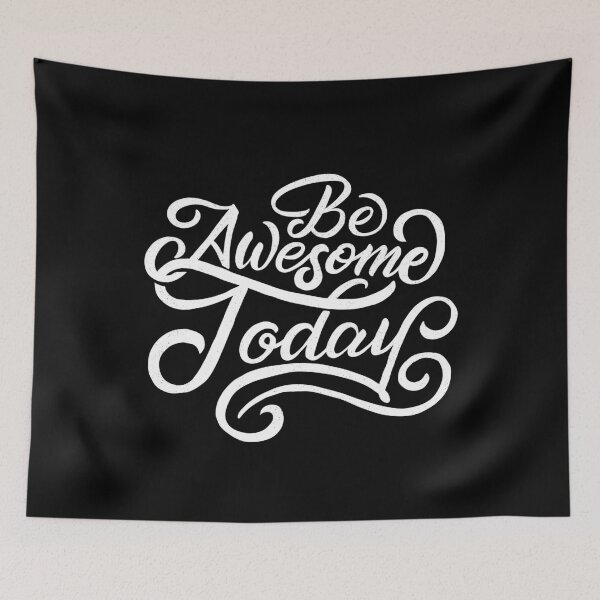Item preview, Be Awesome Today - Motivational Quote designed and sold by alancrapopod.