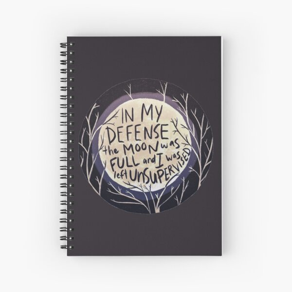 Item preview, In my defense the moon was full and I was left unsupervised designed and sold by @ Megan Garnett Art.