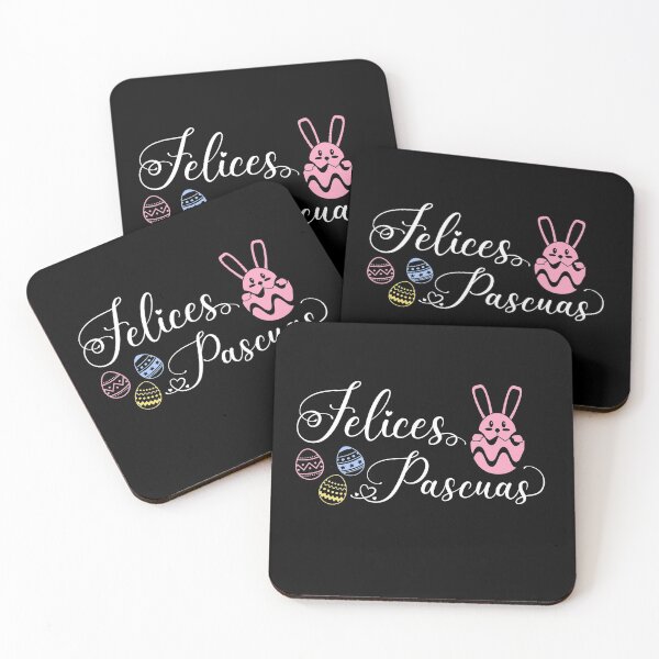 Item preview, Felices Pascuas | Conejito y Huevos de Pascua  designed and sold by InkItStudio.