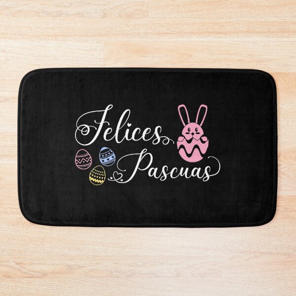 Item preview, Felices Pascuas | Conejito y Huevos de Pascua designed and sold by InkItStudio.