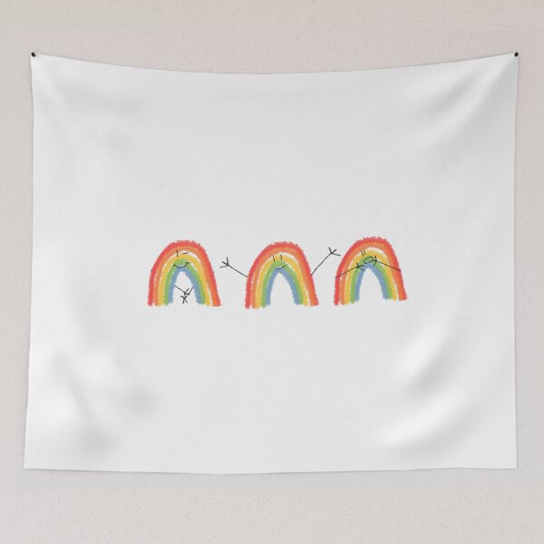Item preview, Happy Rainbows  designed and sold by Mitchell Sisters.