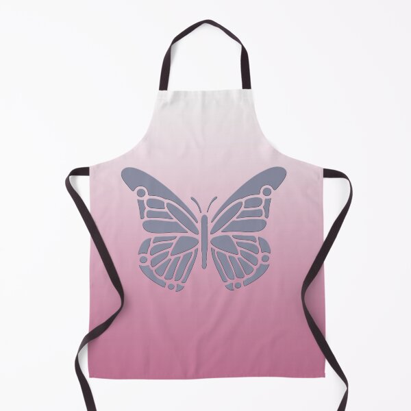 Item preview, Rose Petal Pink Gradient with Violet Verbena Beveled Butterfly designed and sold by AliCatOriginals.