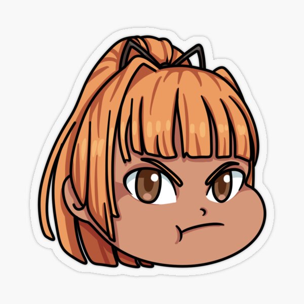Angry Lizzie from Our Life: Beginnings and Always Transparent Sticker