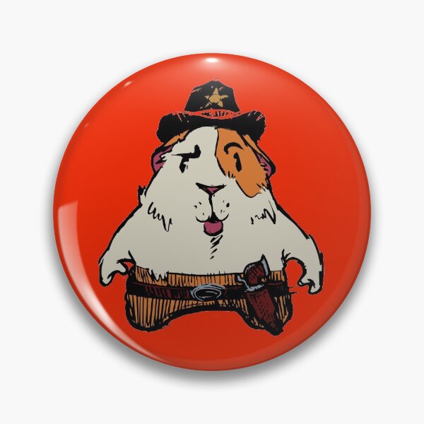 Item preview, Cowboy Guinea Pig designed and sold by GuineaPigArt.