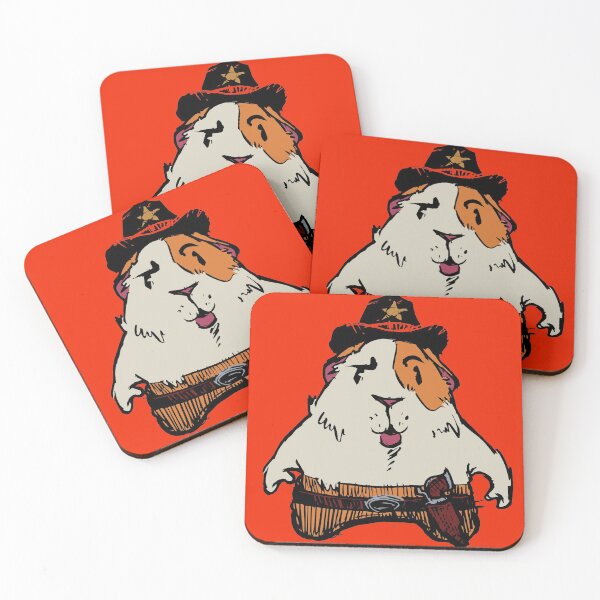 Item preview, Cowboy Guinea Pig designed and sold by GuineaPigArt.