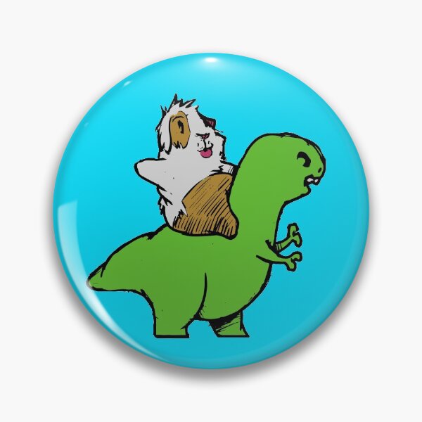 Item preview, Dinosaur Guinea Pig designed and sold by GuineaPigArt.