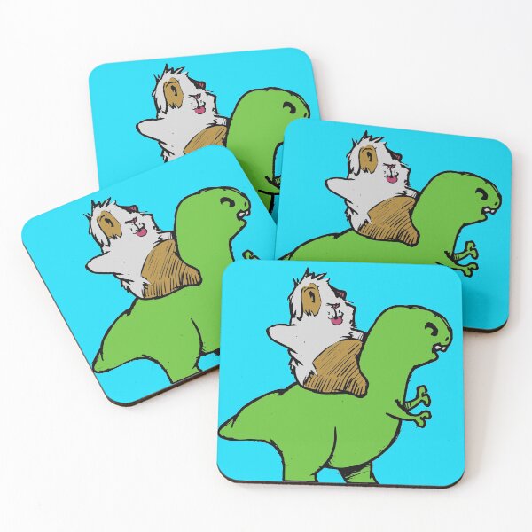 Item preview, Dinosaur Guinea Pig designed and sold by GuineaPigArt.