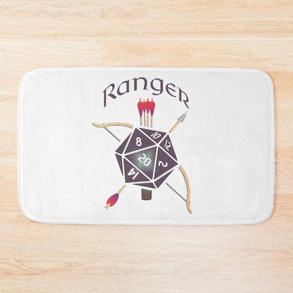 Item preview, Ranger D20 Bow and Arrow, Role Playing, Tabletop Gaming, D&D Gamers Style, Geeky Fun designed and sold by Crypt-Monkey.