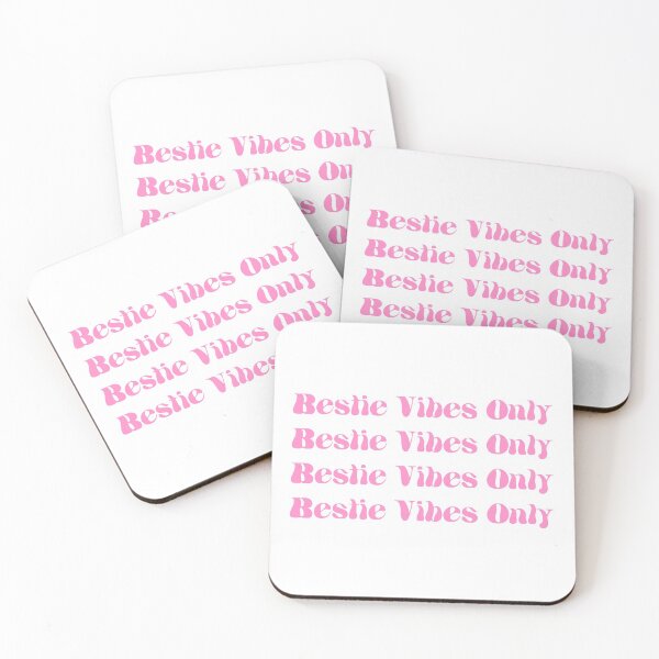 Item preview, Bestie Vibes Only Besties Vibes Only BFF Best Freind For Ever My Bestie Pink designed and sold by KLINESTORE.