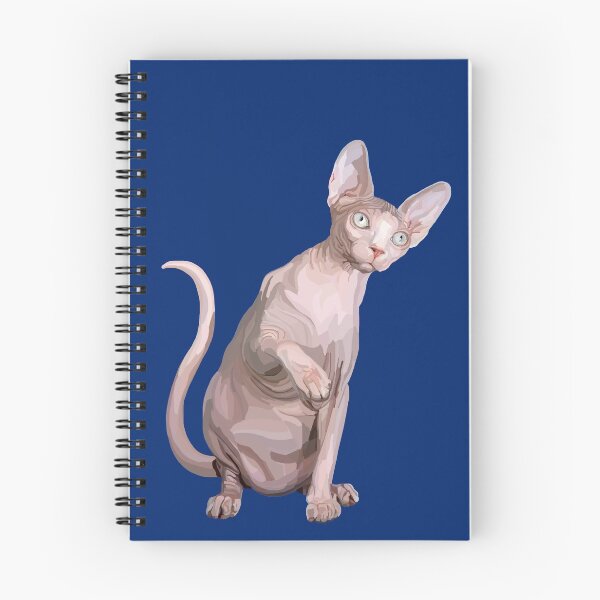 Item preview, Elegant Sleek and Curious Sphynx Cat designed and sold by Deborah Camp.