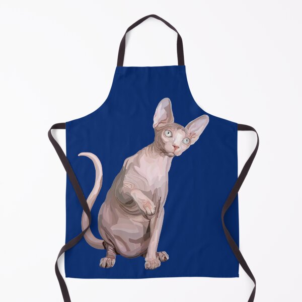 Item preview, Elegant Sleek and Curious Sphynx Cat designed and sold by Deborah Camp.