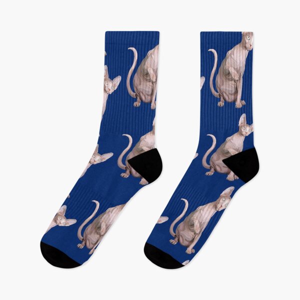 Item preview, Elegant Sleek and Curious Sphynx Cat designed and sold by Deborah Camp.