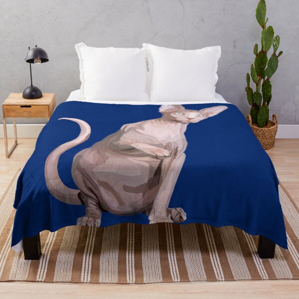 Item preview, Elegant Sleek and Curious Sphynx Cat designed and sold by Deborah Camp.