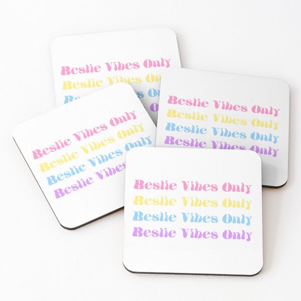 Item preview, Bestie Vibes Only Besties Vibes Only BFF Best Freind For Ever My Bestie Pink designed and sold by KLINESTORE.